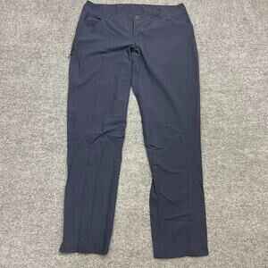 Arc’teryx Creston Pant Women’s Size 12 Blue Straight Leg Nylon Pants
